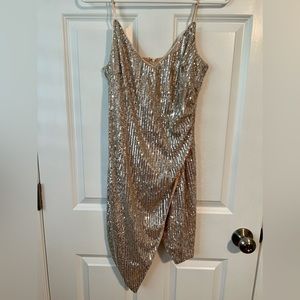 Gold Sequence Dress